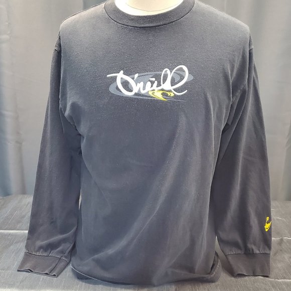 O'Neill Other - Vintage O'Neill Surfing Long Sleeve Men's Large Graphic Shirt Black Faded